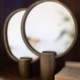 Antique Gold Tabletop Mirror