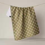 Lucky Flowers Tea Towel