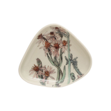 Floral Stoneware Dish