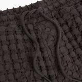 Nearly Black Porto Waffle Shorts