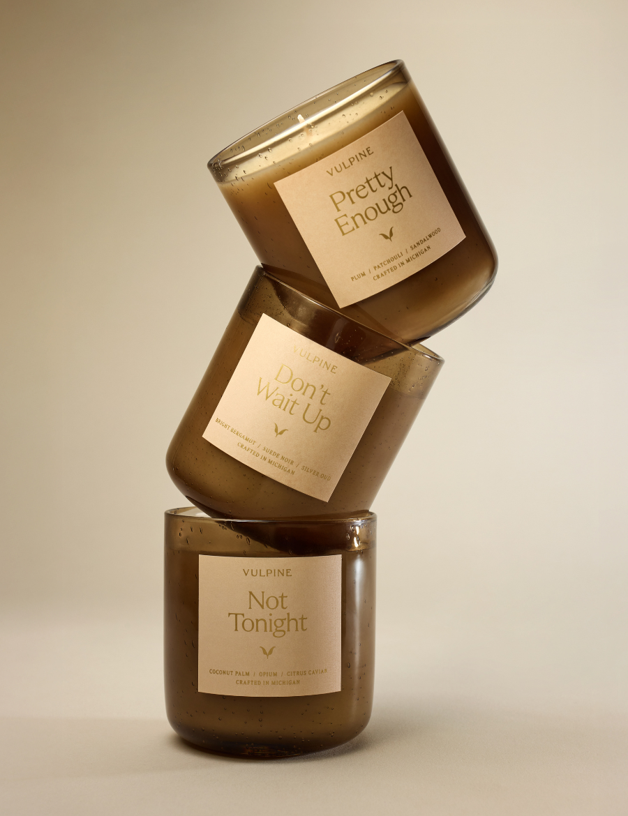 Don't Wait Up Candle