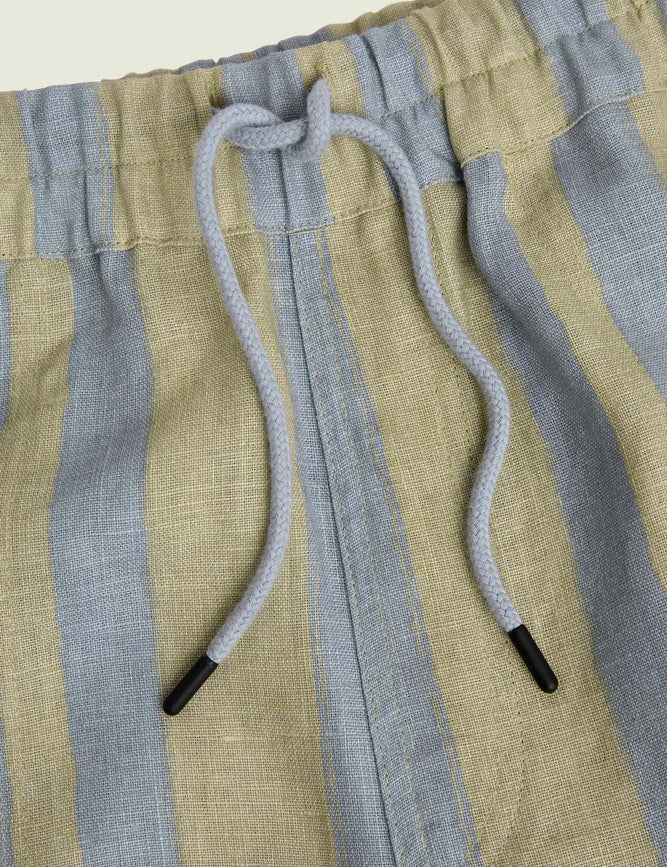 Mist Strata Nicola Linen Shorts