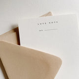 Love Note Notecard Set No. 06
