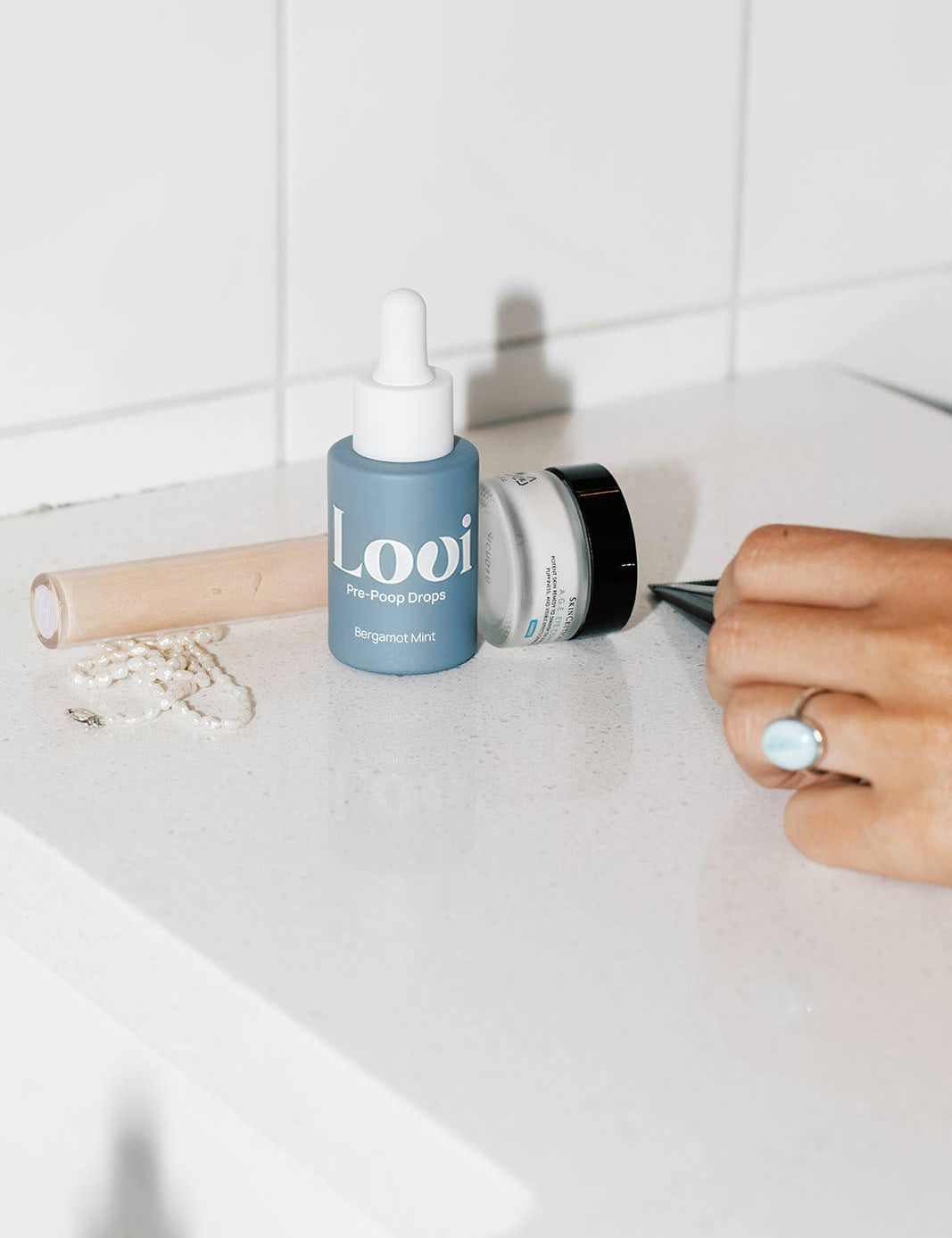 Pre-Poop Toilet Drops — Bergamot Peppermint