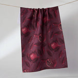 Rich Garnet Tea Towel