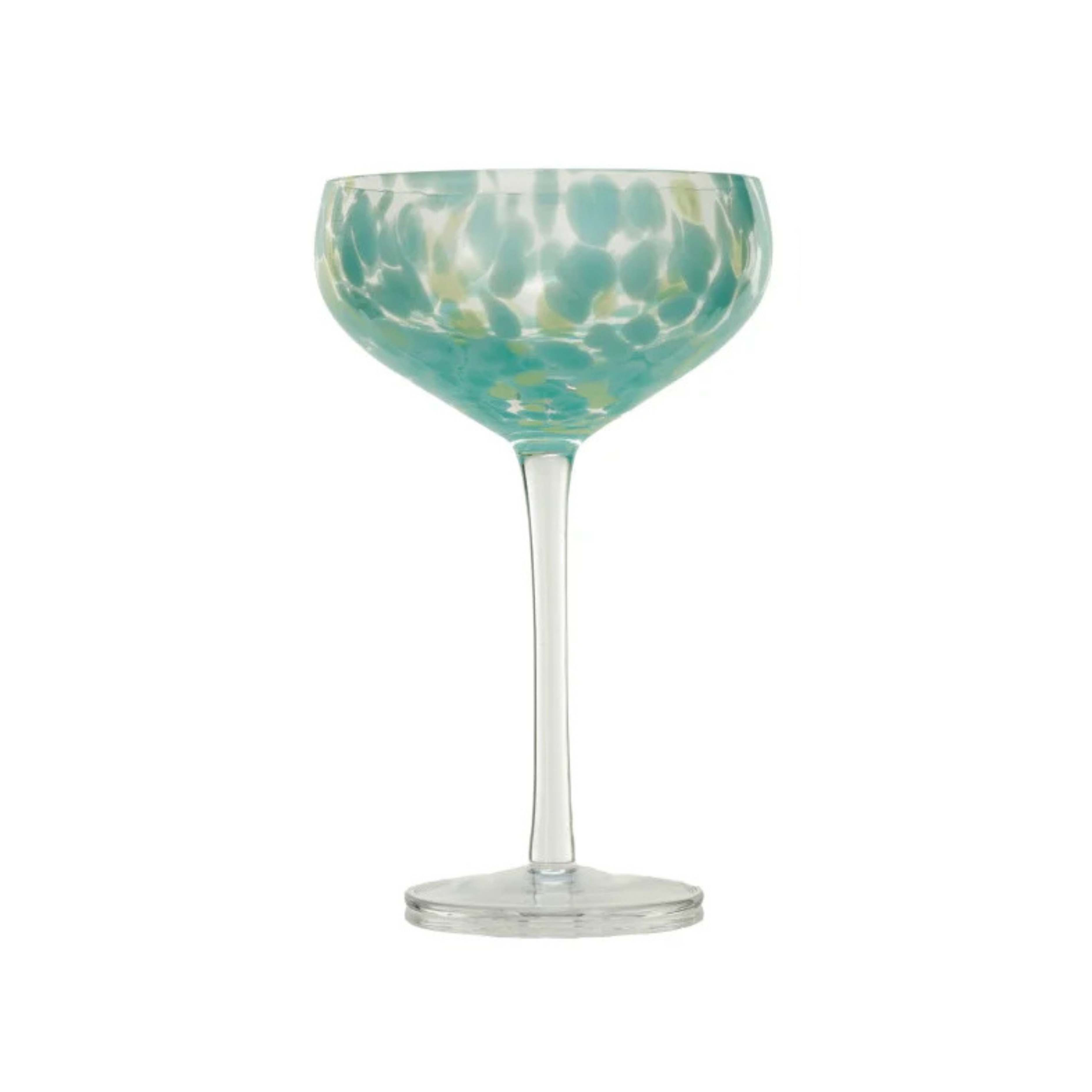 Stemmed Confetti Coupe Glass