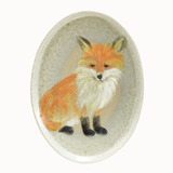 Hand-Painted Stoneware Platter