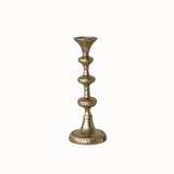 Cast Aluminum Taper Holder with Gold Finish