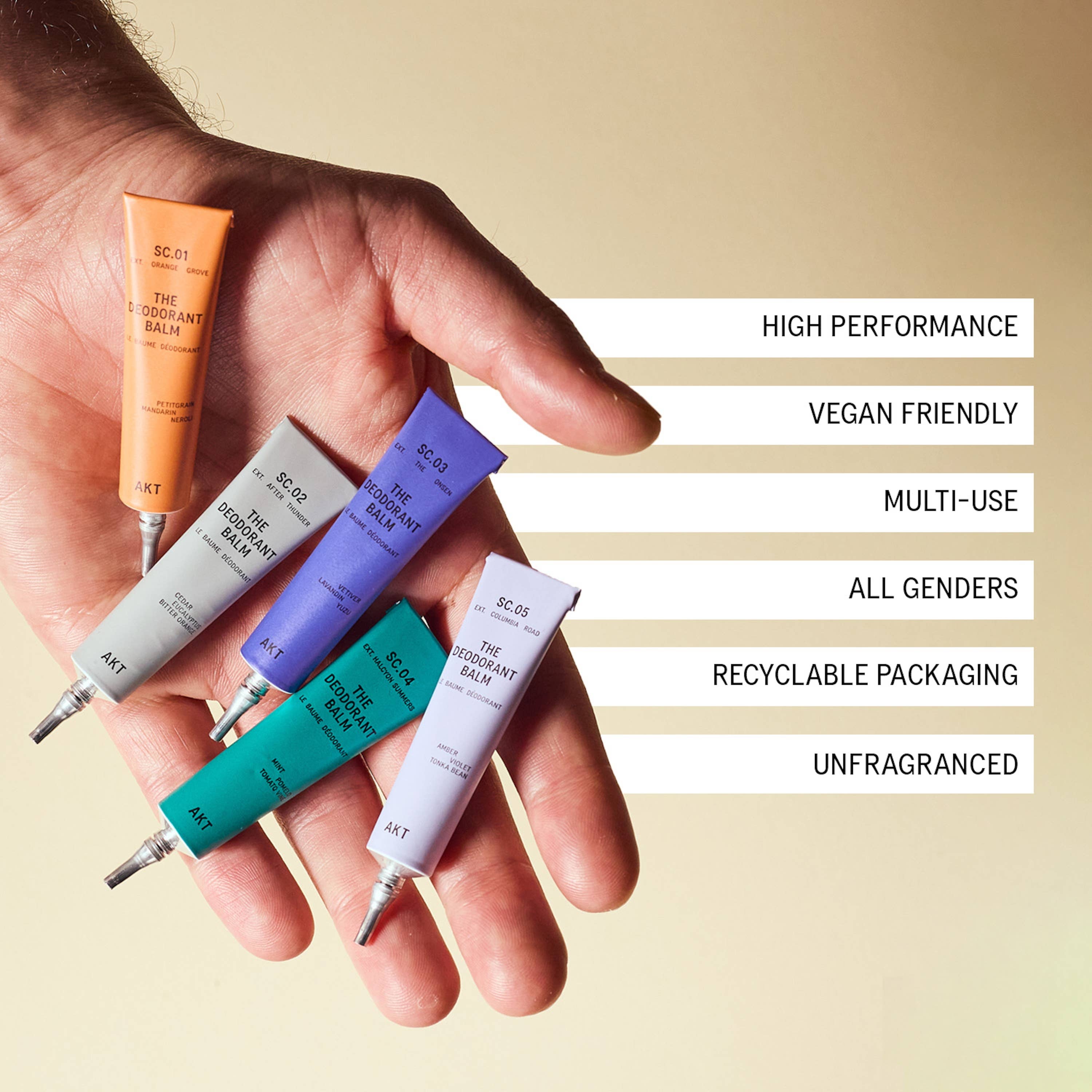 The Deodorant Discovery Set