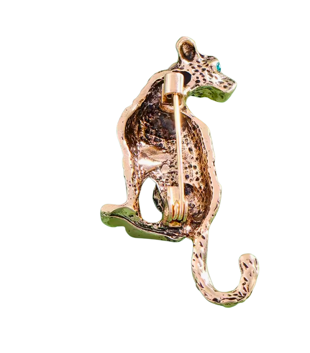 Wild- Cheetah Brooch