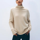 Cashmere Oversized Standneck