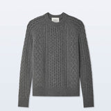 Cashmere Cable Crewneck
