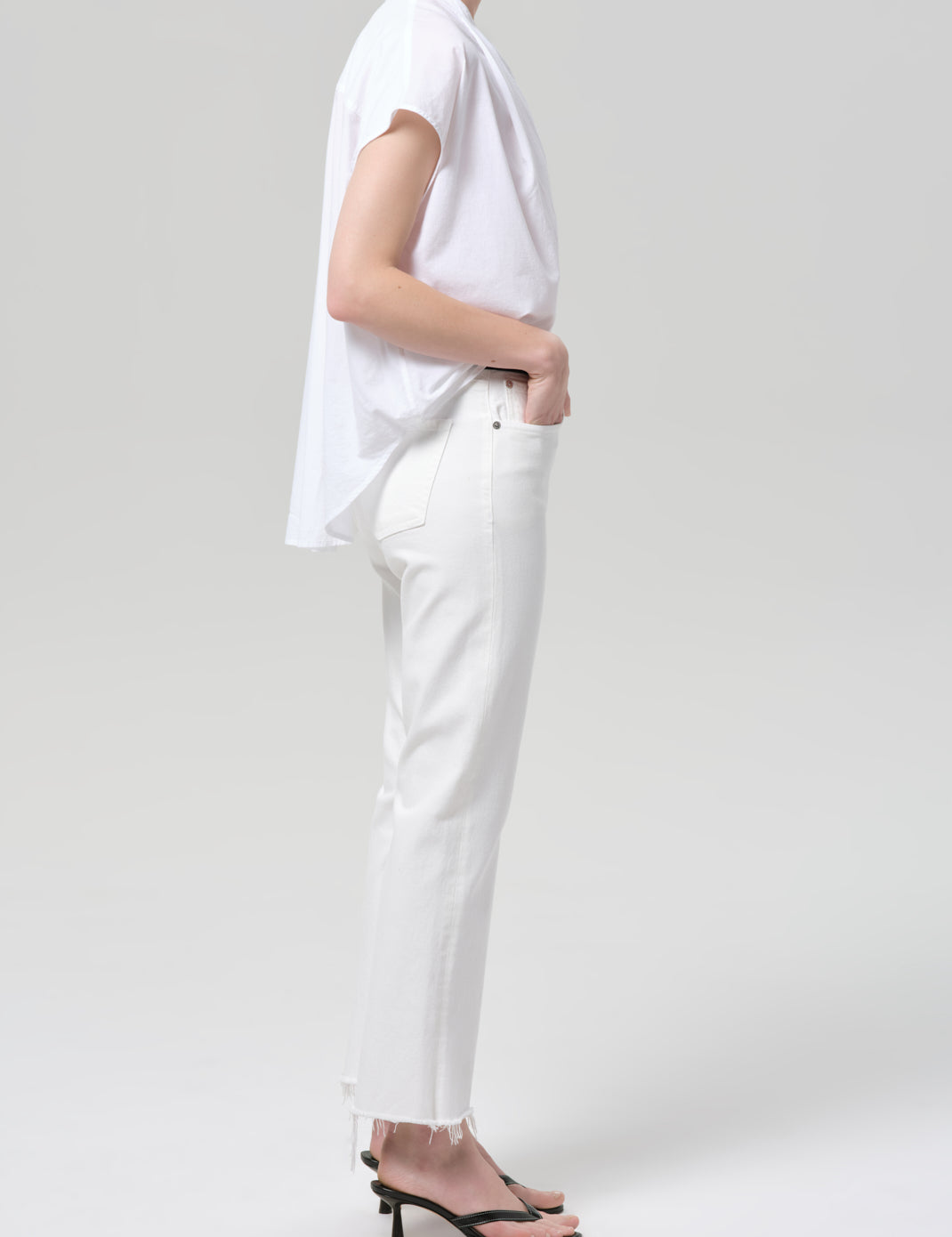 Goldie Kick Flare Ankle Jean
