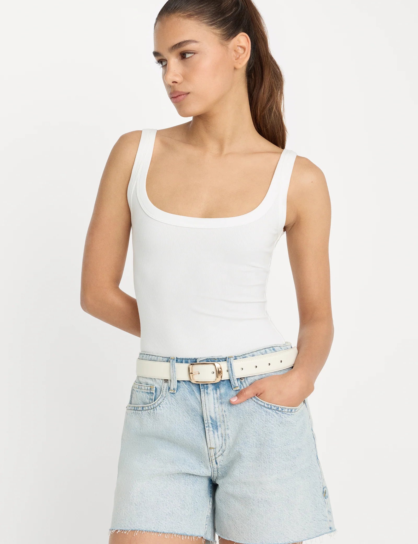 Modal Rib Tank Bodysuit