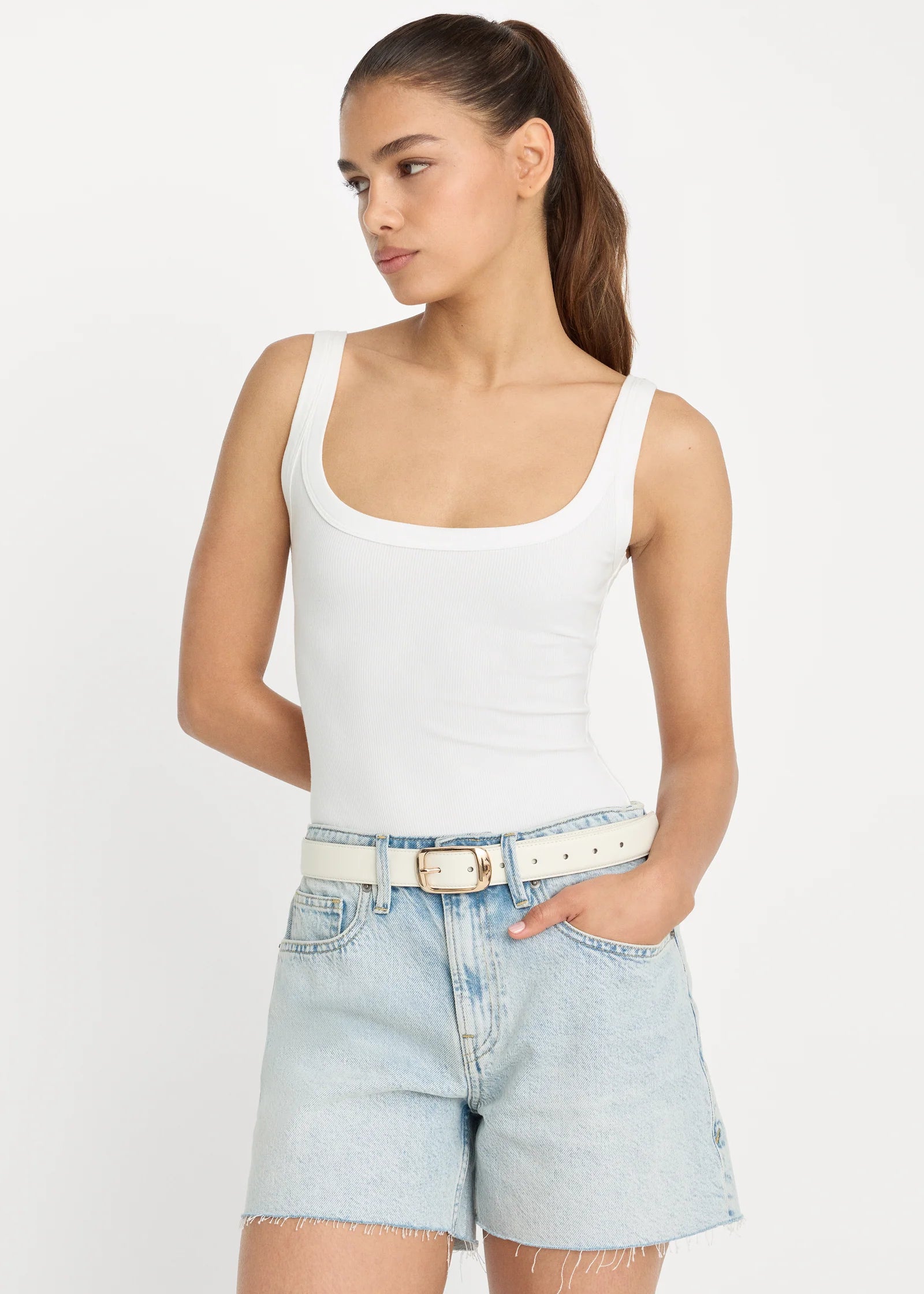 Modal Rib Tank Bodysuit