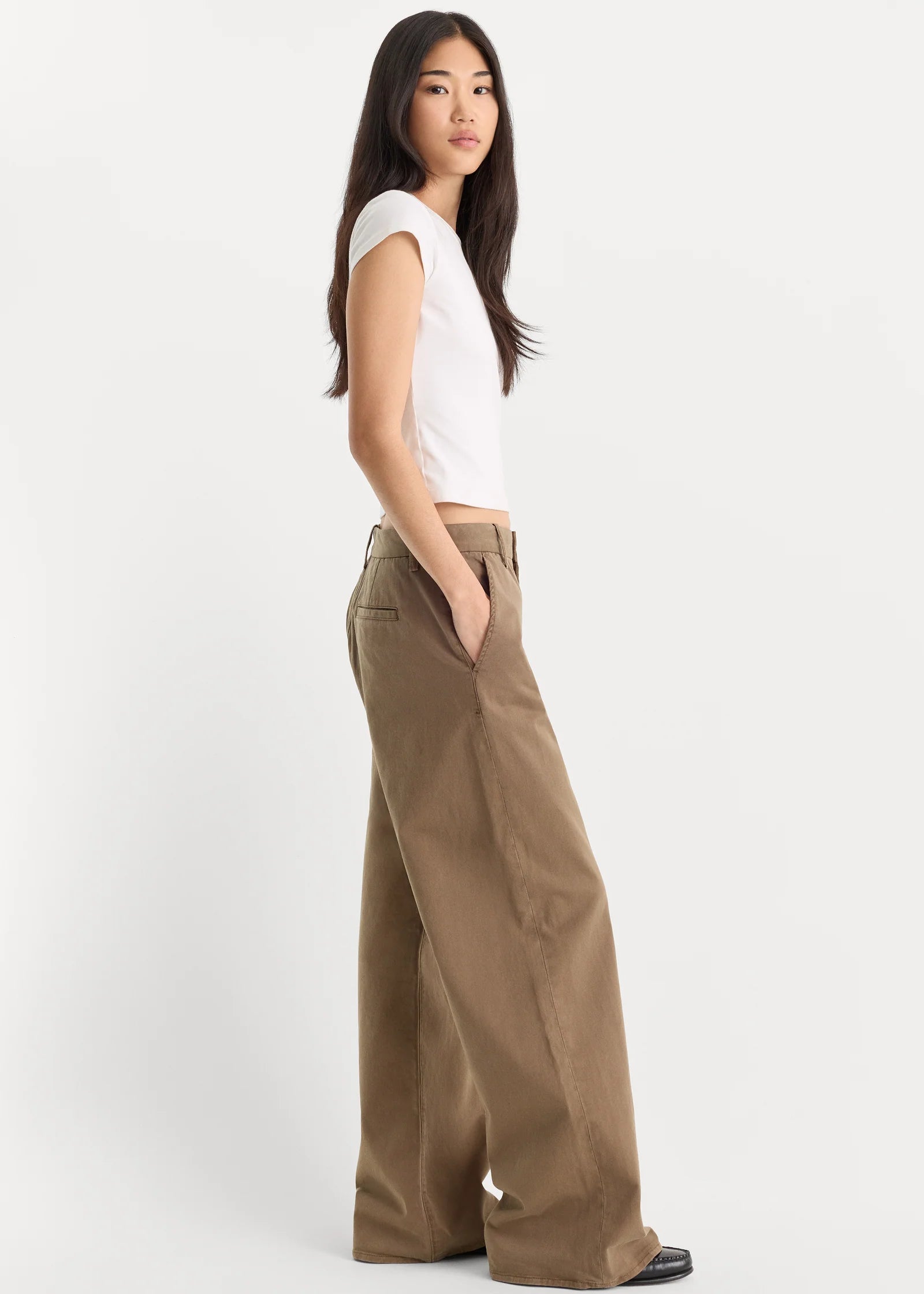 Low Slung Baggy Trouser