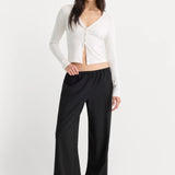 The Rib V Neck Cardigan