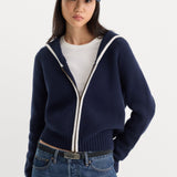 The Knit Sailor Zip Up