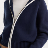 The Knit Sailor Zip Up