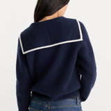 The Knit Sailor Zip Up