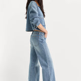 Ghost Waist Low Loose Jeans