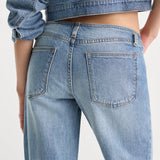 Ghost Waist Low Loose Jeans