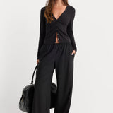 The Rib V Neck Cardigan
