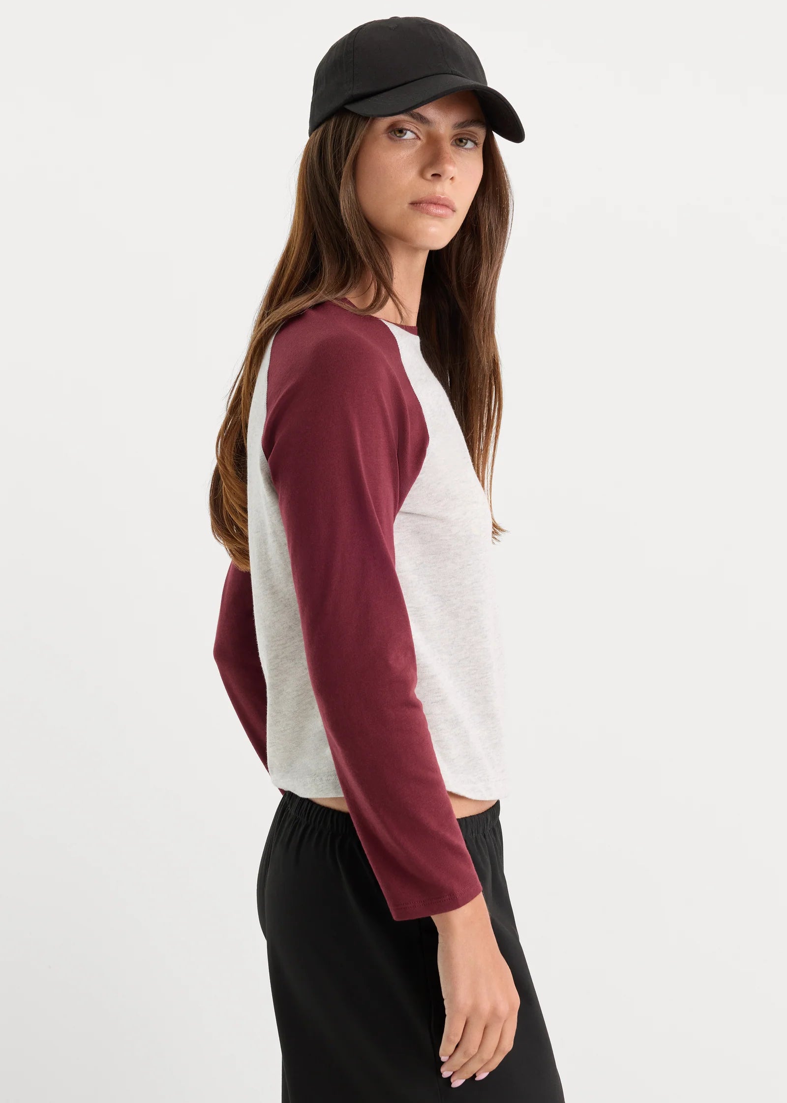 The Long Sleeve Raglan Tee