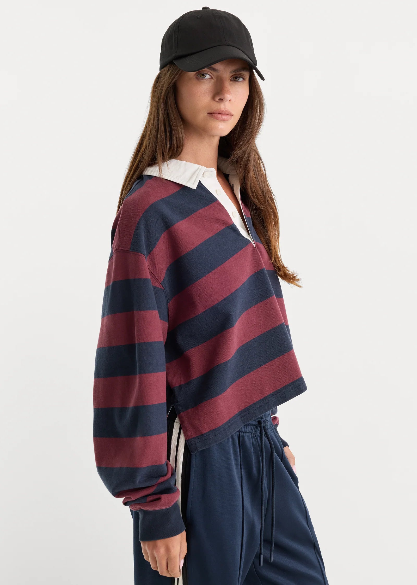 The Cropped Rugby Polo
