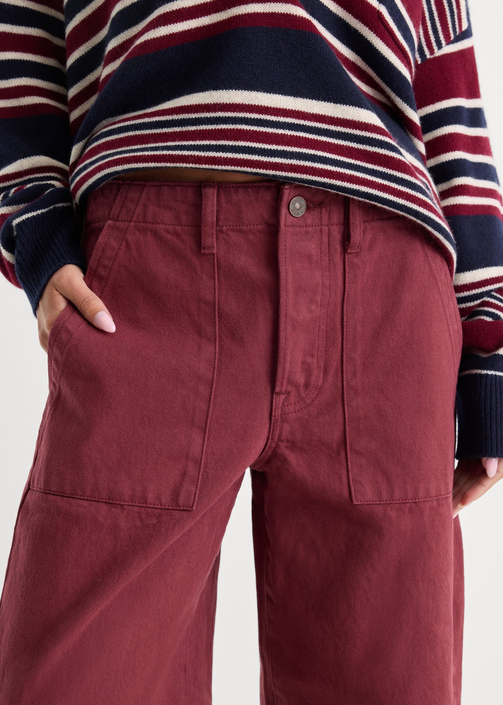 Vintage Barrel Ankle Jeans