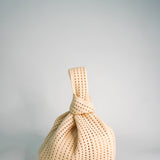 Oat Crochet Handbag