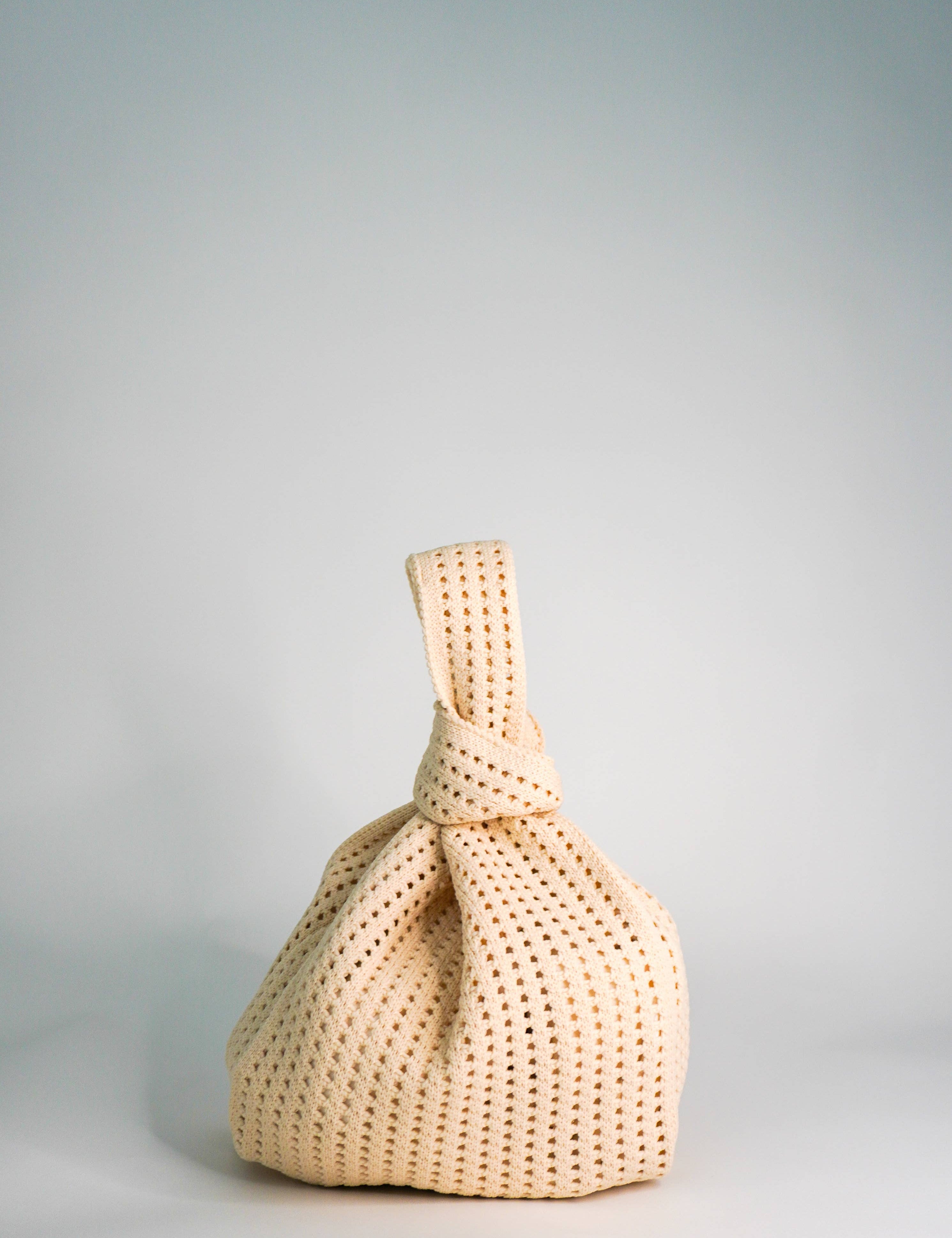 Oat Crochet Handbag
