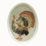 Hand-Painted Stoneware Platter