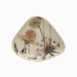 Floral Stoneware Dish