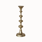 Cast Aluminum Taper Holder with Gold Finish