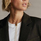 Claire Bolo Long Lariat Necklace