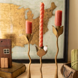 Tulip Taper Candle Holders