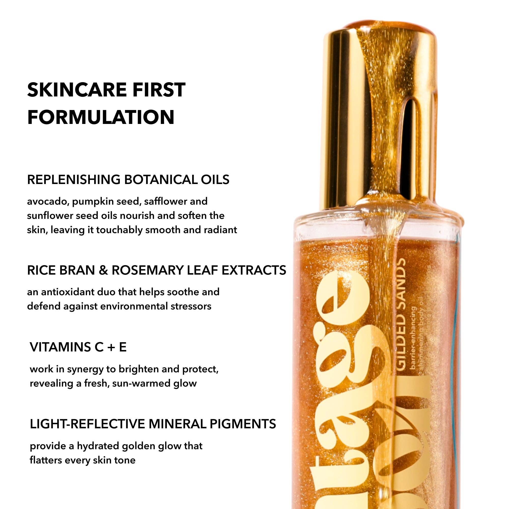 Barrier-Enhancing Shimmering Body Oil