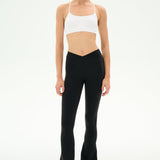 Raquel Crossover Supplex Flare Legging