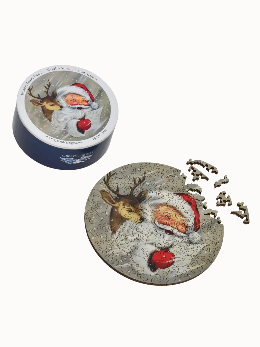 Deerful Santa Puzzle