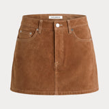 Better Than Suede Mini Skirt
