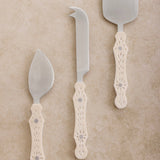 Derby Carved Cheese Knives Set