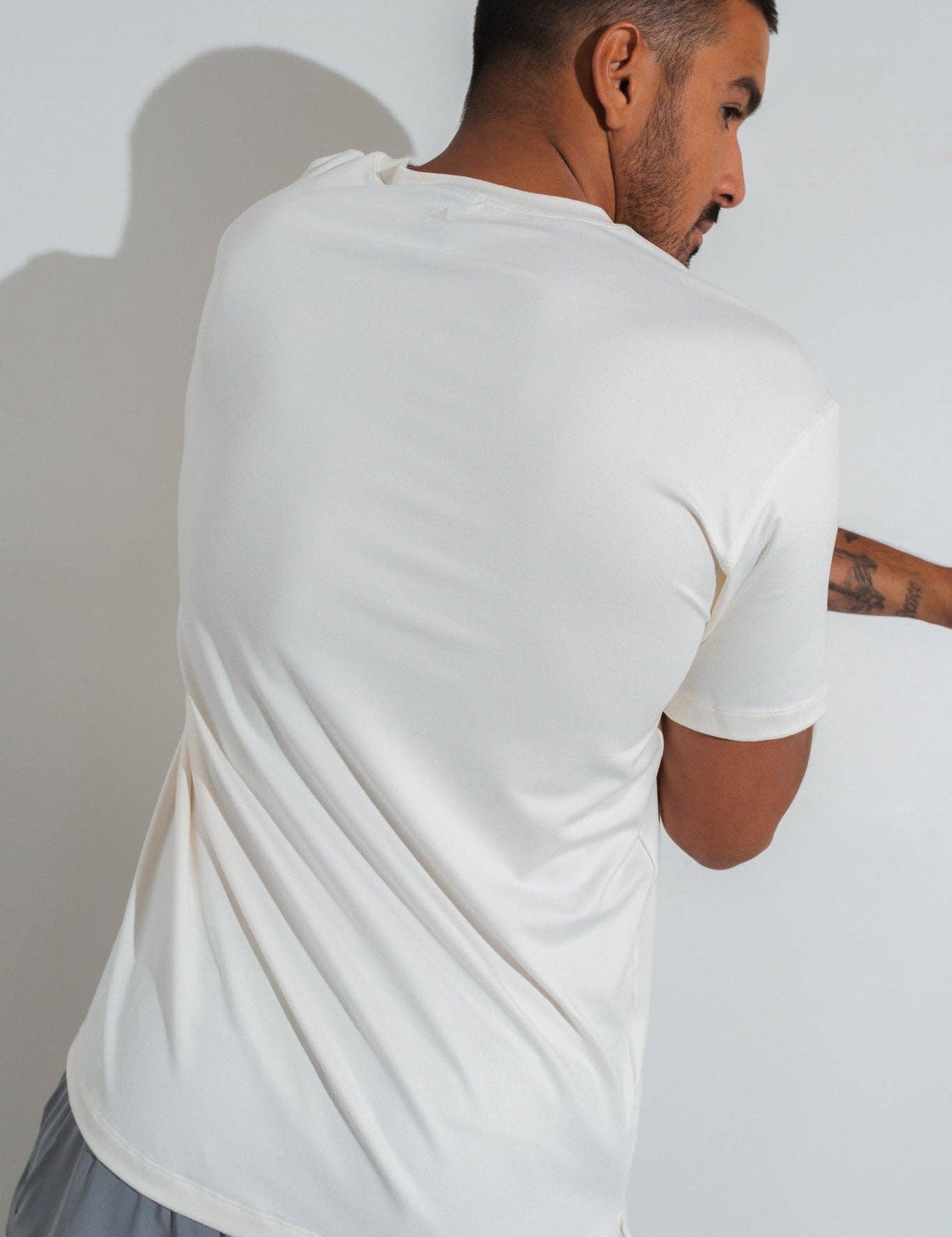 Vitality Motive Men's Crew Tee - Oat
