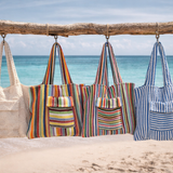 The Grand Packable Terry Beach Tote in Sun