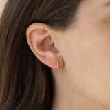 Baguette Huggie Hoops