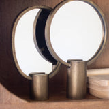 Antique Gold Tabletop Mirror