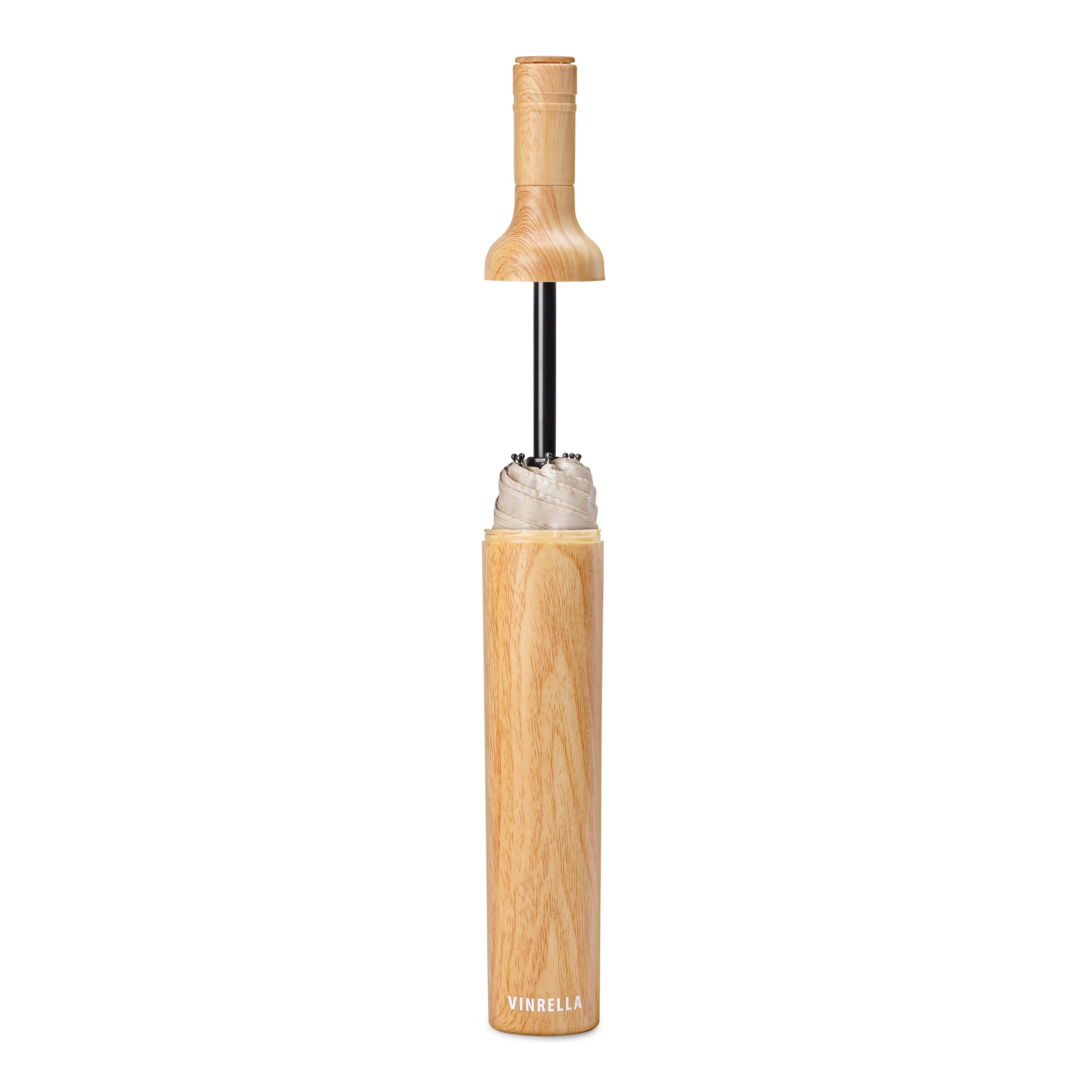 Wood Look Bottle Umbrella