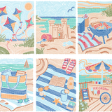 FlowArt- Dot By Letter- Day at the Beach