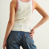 Contrasted Tank Top