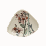 Floral Stoneware Dish